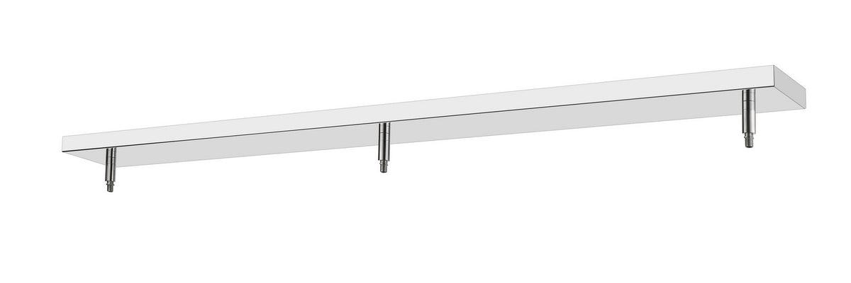 Pièce de rechange Multi Point Canopy Chrome, 4 1/2", nombre ampoules 3 – Z-Lite