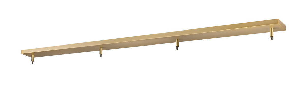 Pièce de rechange Multi Point Canopy Laiton patrimoine, 4 1/2", nombre ampoules 4 – Z-Lite