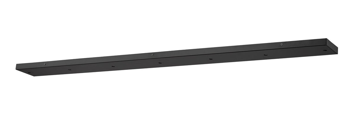 Pièce de rechange Multi Point Canopy Noir mat, 4 3/4", nombre ampoules 7 – Z-Lite