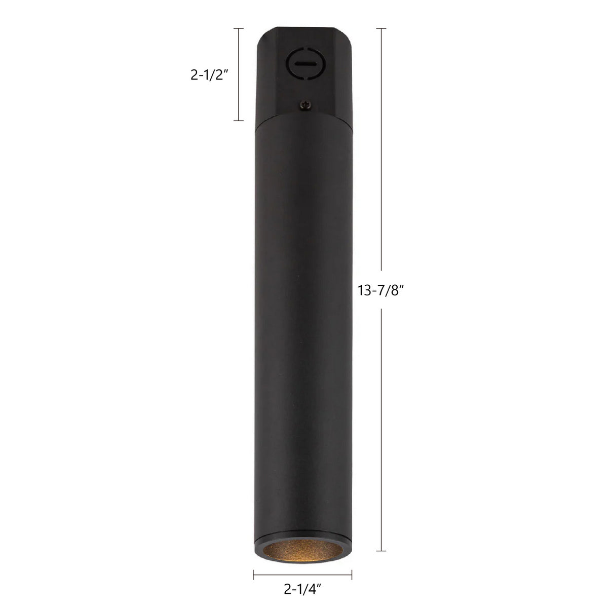 Plafonnier 2po Lorna Noir, 13 7/8" – vue 6