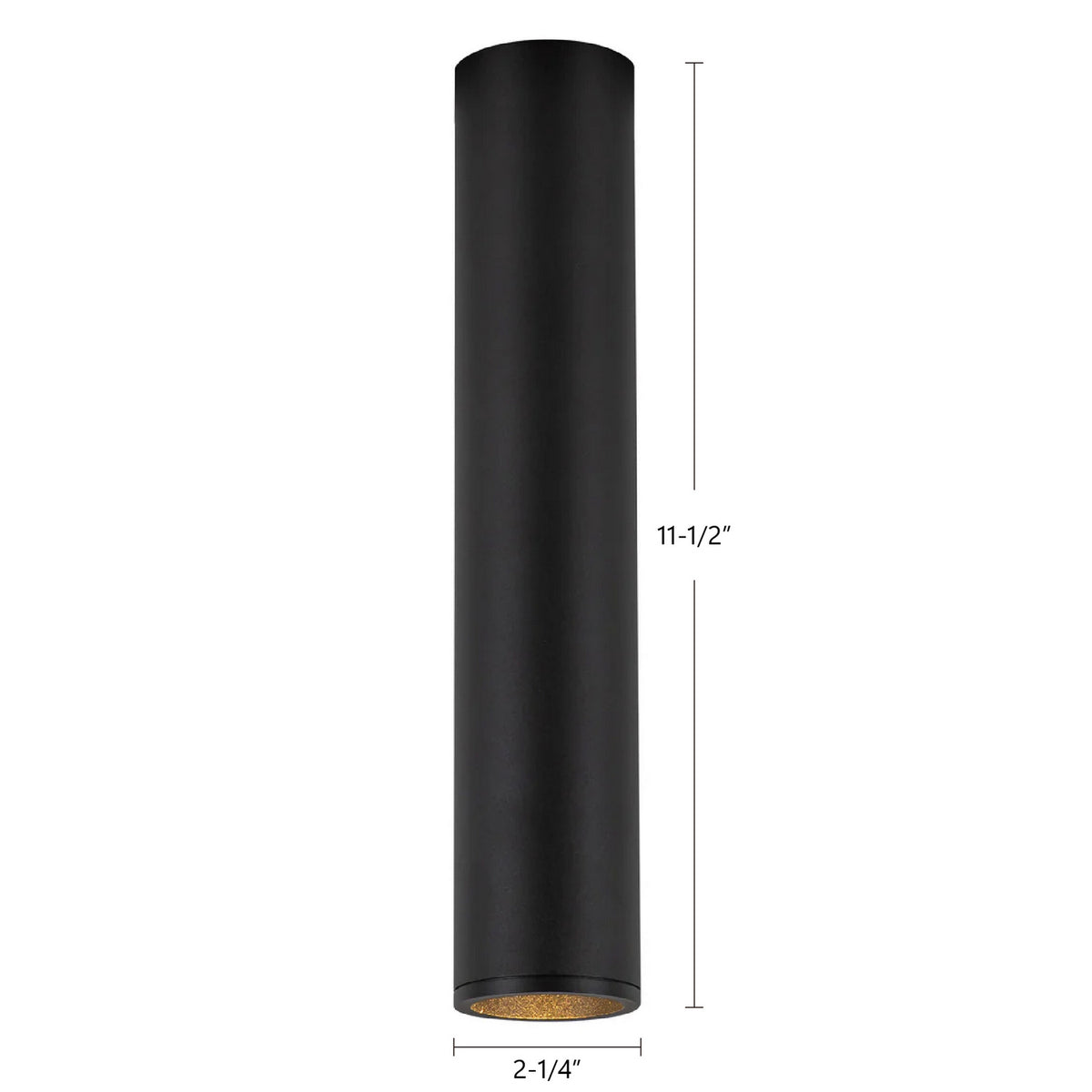 Plafonnier 2po Lorna Noir, 11 1/2" – vue 6