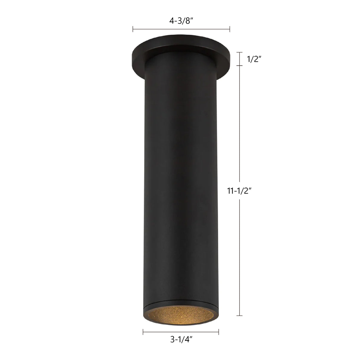 Plafonnier 3po Lorna Blanc, 12" – vue 3