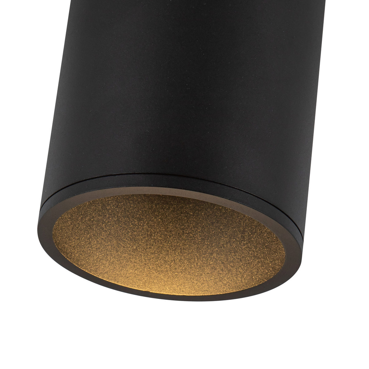 Plafonnier 4po Lorna Noir, 6" – vue 3