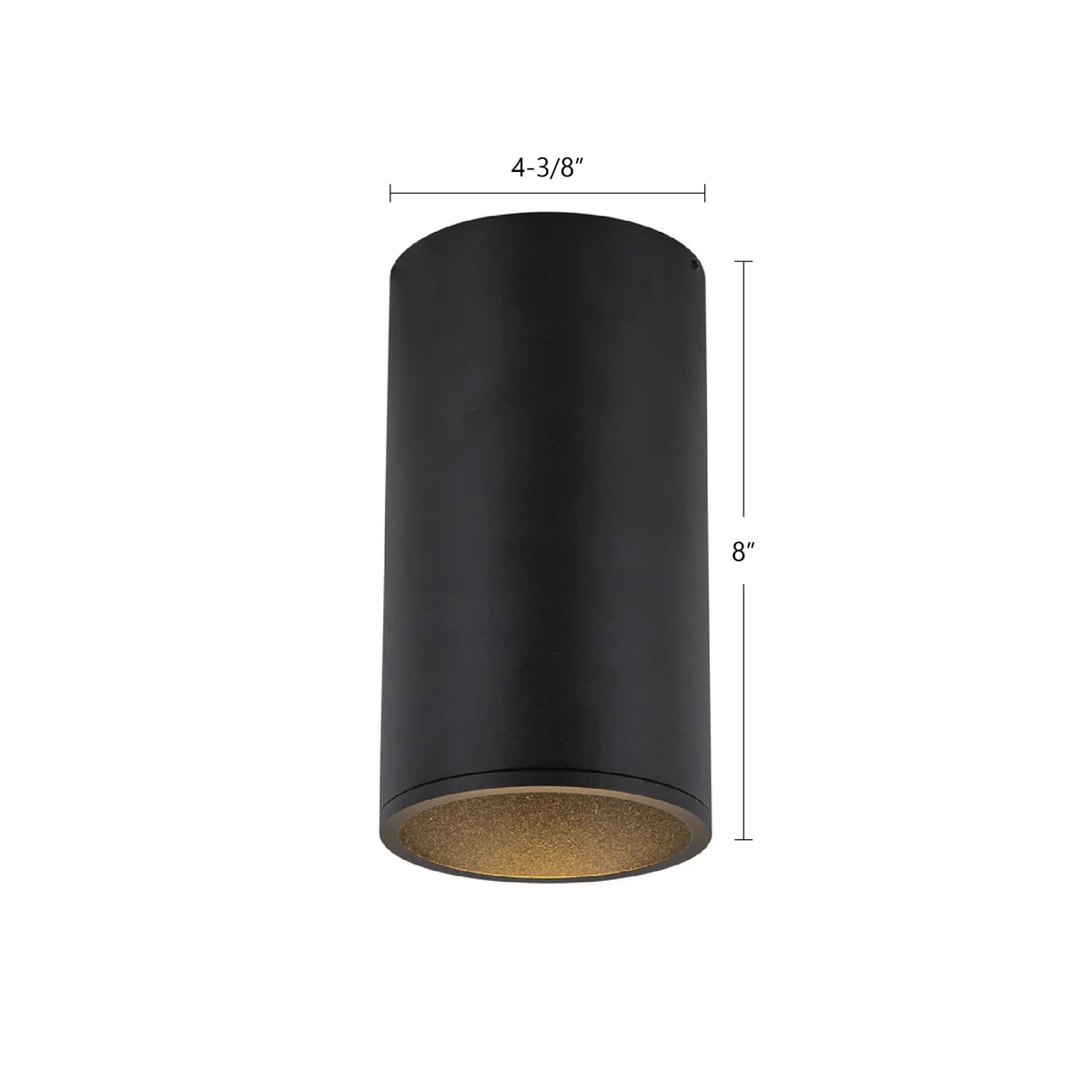 Plafonnier 4po Lorna Blanc, 8" – vue 3