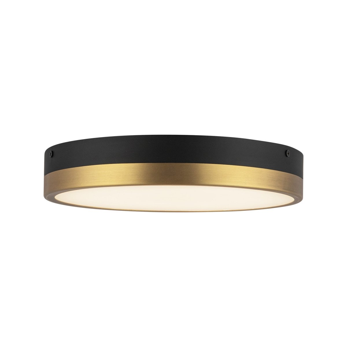 Plafonnier Adelaide - Or vieilli / noir mat 11 1/8" 3000°K by Alora Lighting | Luminaires & cie