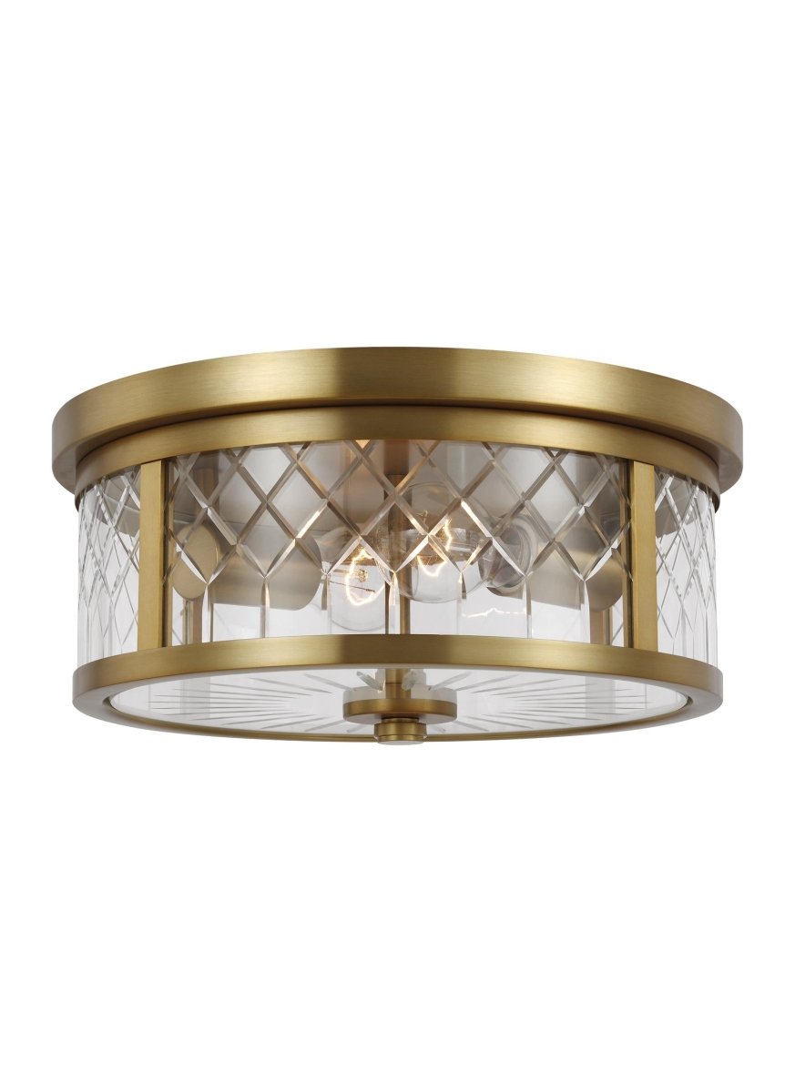 Plafonnier Alec - Nickel poli by Visual Comfort Studio | Luminaires & cie