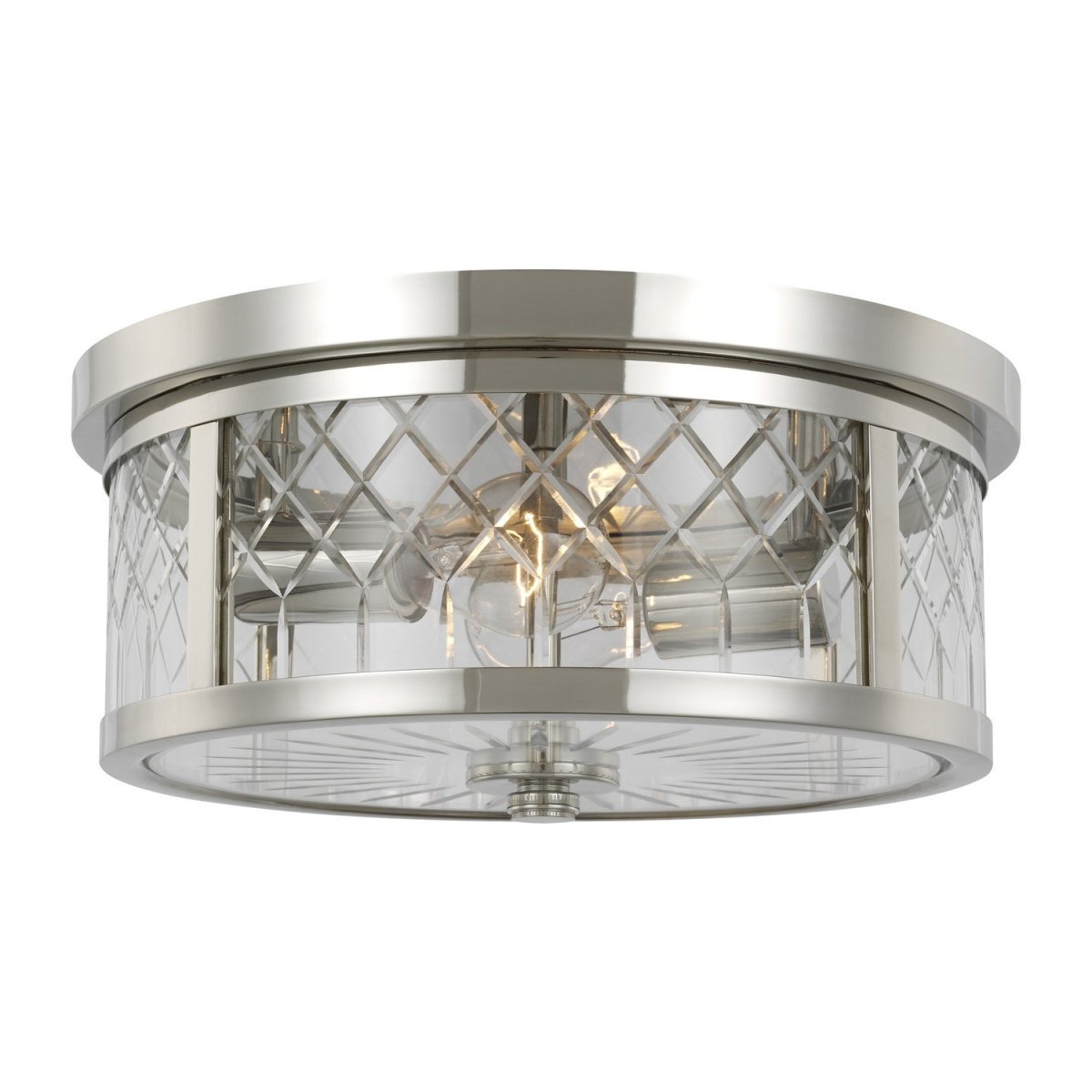 Plafonnier Alec - Nickel poli by Visual Comfort Studio | Luminaires & cie