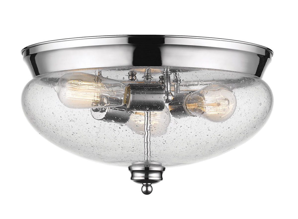 Plafonnier Amon Chrome, 15" – Z-Lite