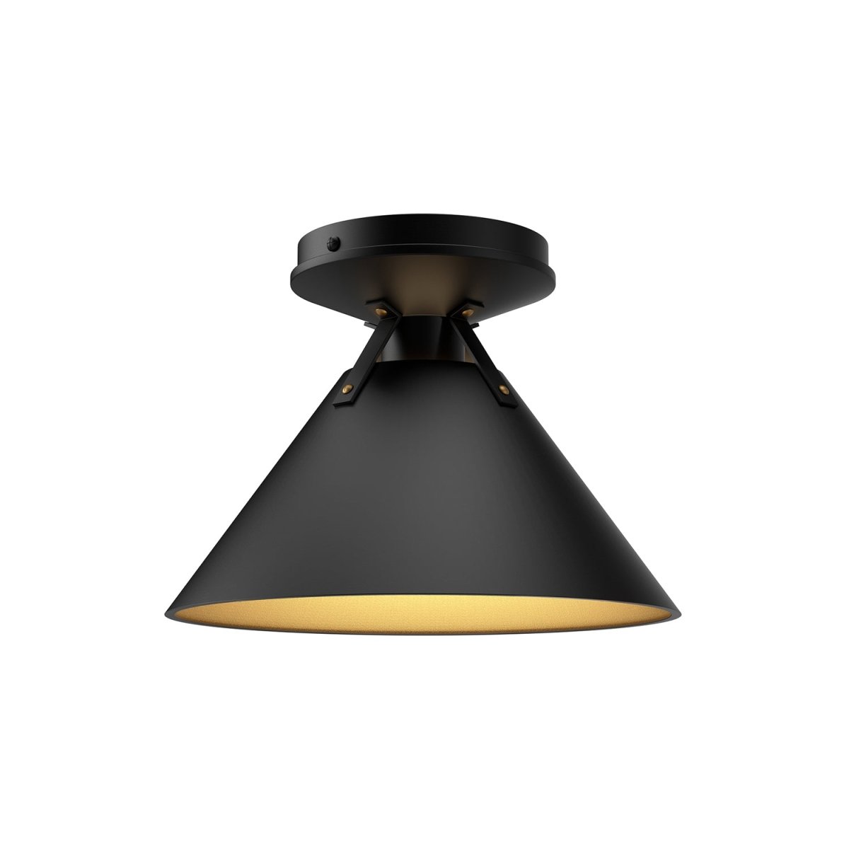 Plafonnier Archer - Noir mat 7" by Alora Lighting | Luminaires & cie
