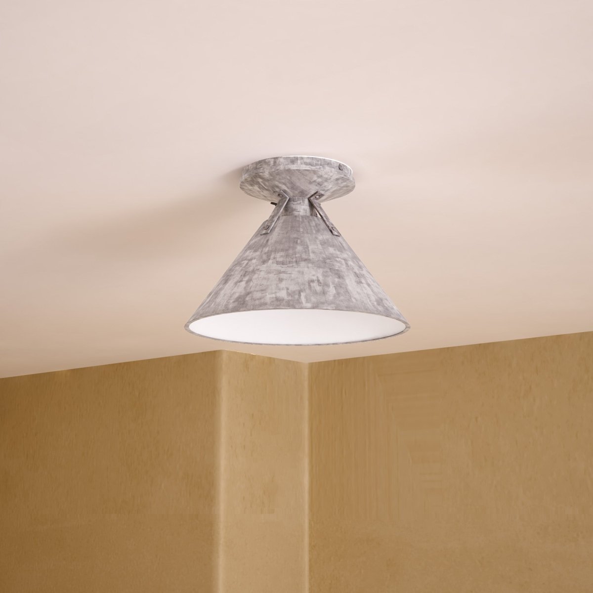 Plafonnier Archer - Teinte en acier 7" by Alora Lighting | Luminaires & cie