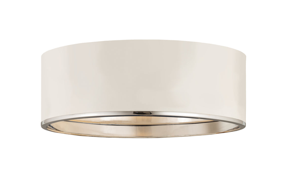 Plafonnier Arlo Blanc mat + Chrome, 20 1/4" – Z-Lite