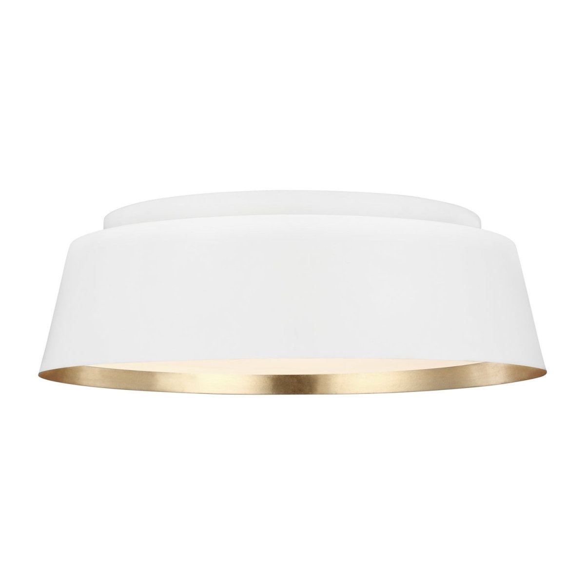 Plafonnier Asher - Blanc mat 19" by Visual Comfort Studio | Luminaires & cie