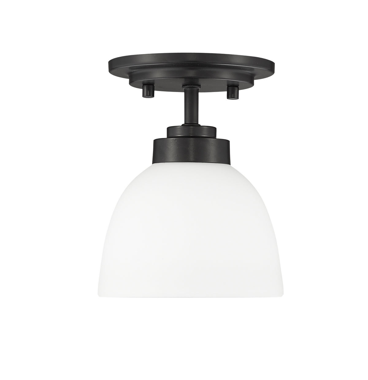 Plafonnier Ashton Noir mat, 6" – vue 4