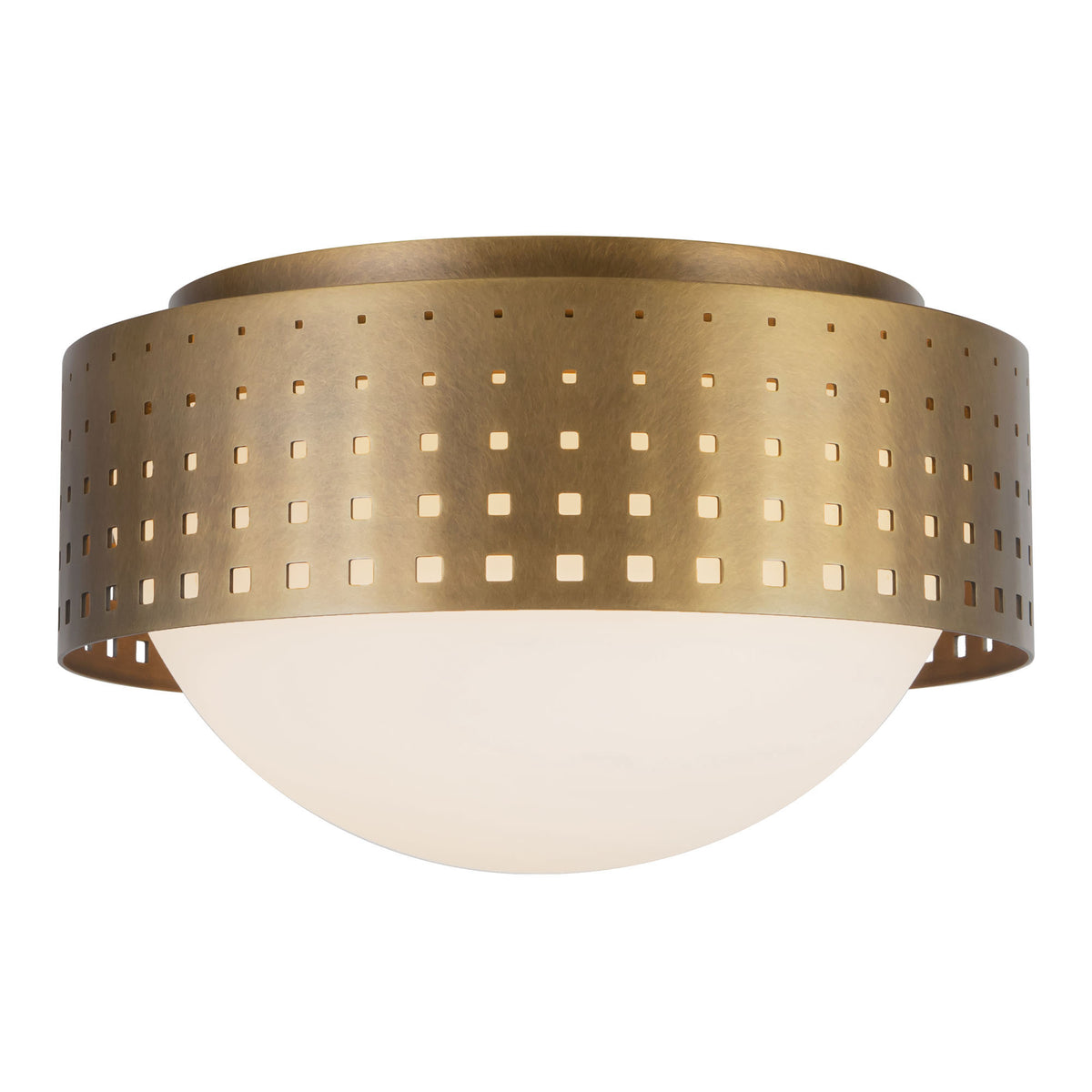 Plafonnier Astoria Laiton vintage, 10" – vue 2