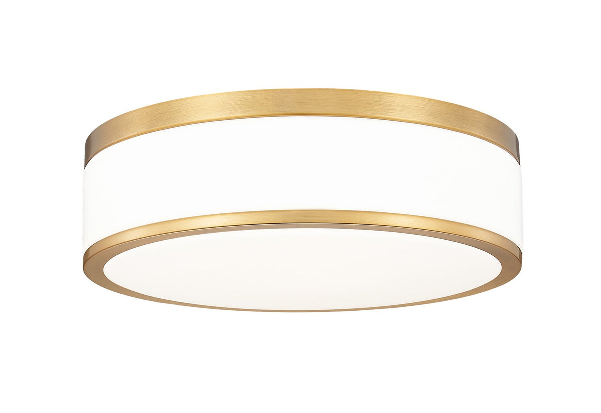 Plafonnier Ballord Or moderne, 12" – Z-Lite