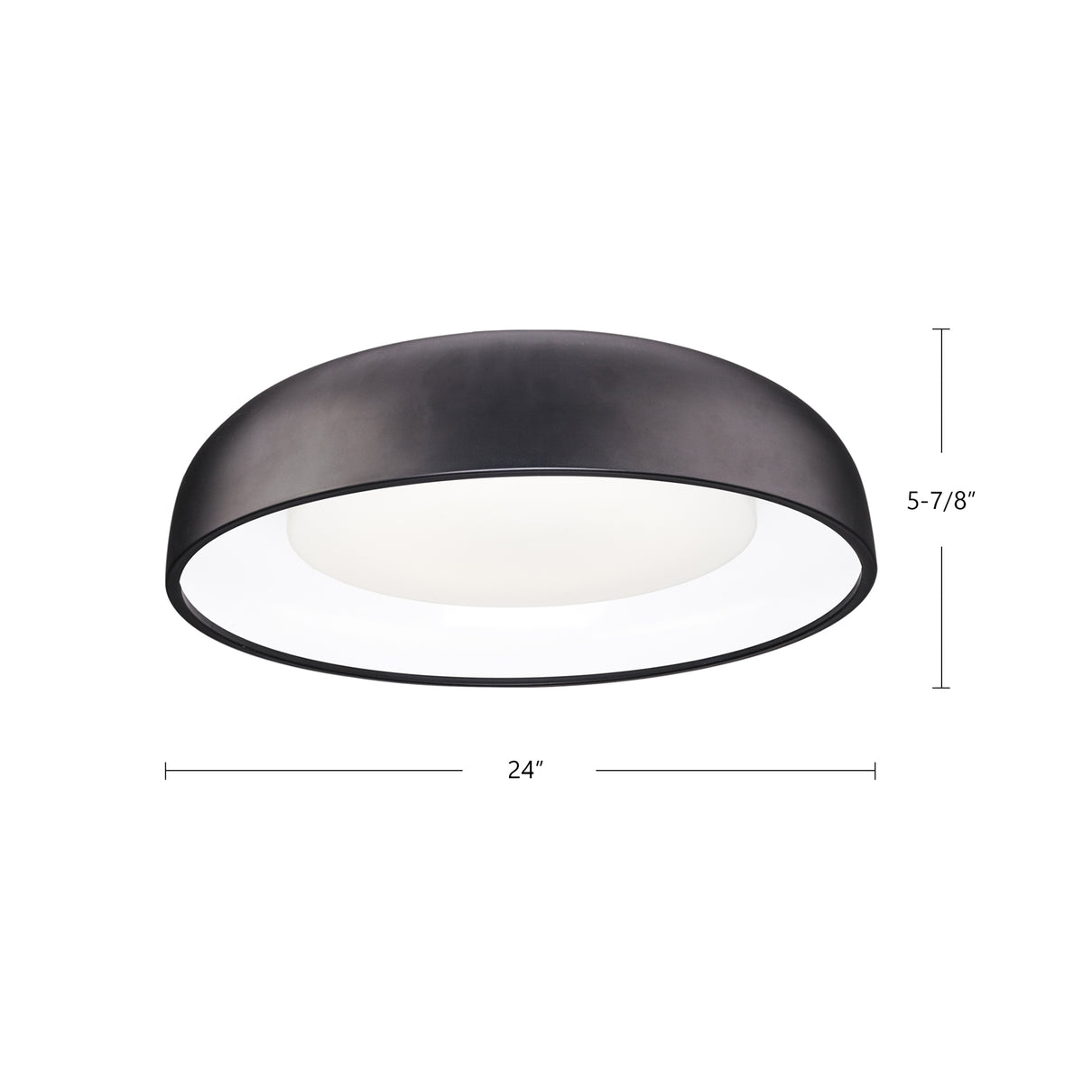 Plafonnier Beacon Noir, 24" – vue 4
