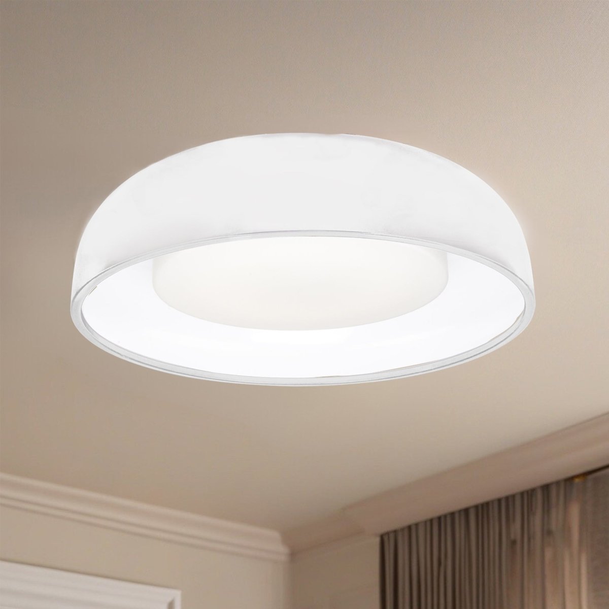 Plafonnier Beacon - Blanc 24" by Kuzco Lighting | Luminaires & cie