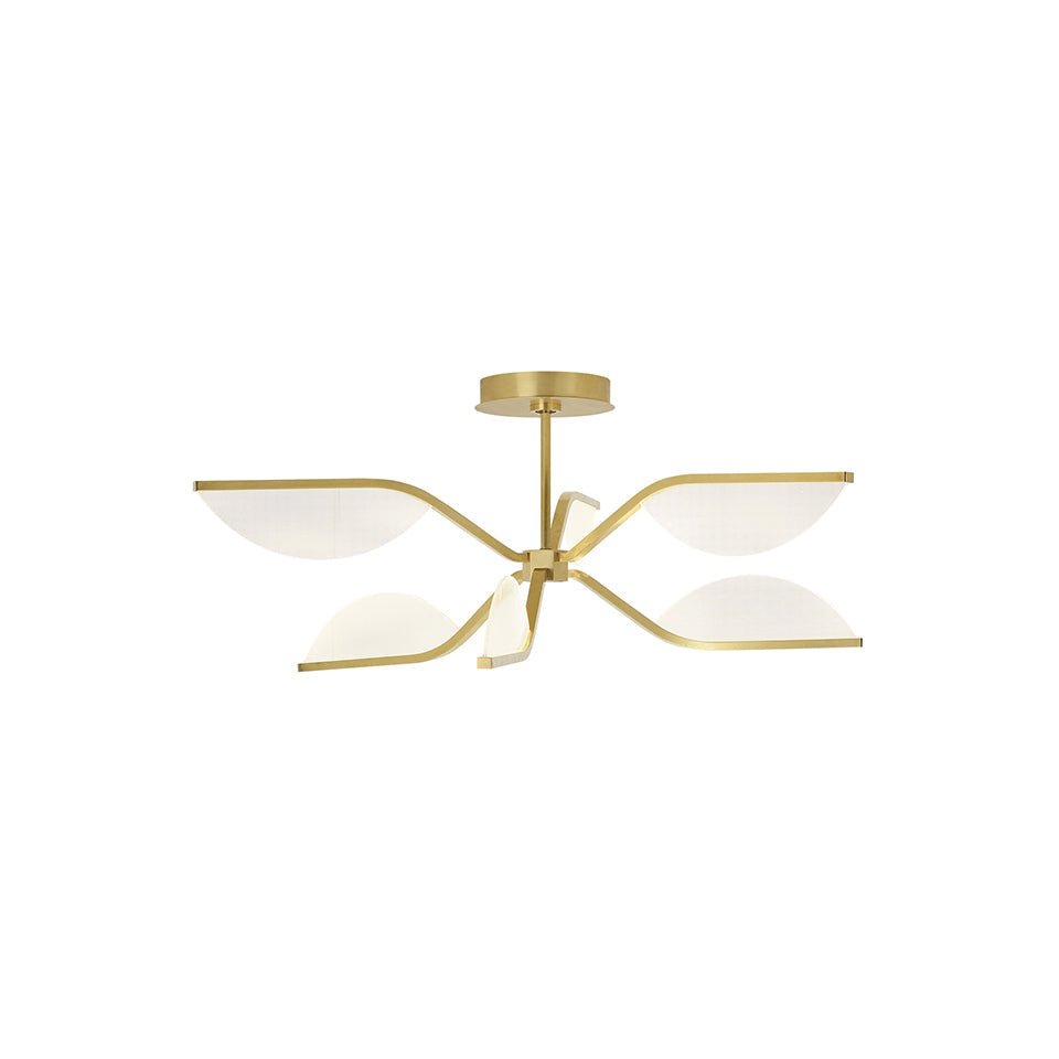 Plafonnier Belterra - Laiton naturel by Tech Lighting | Luminaires & cie