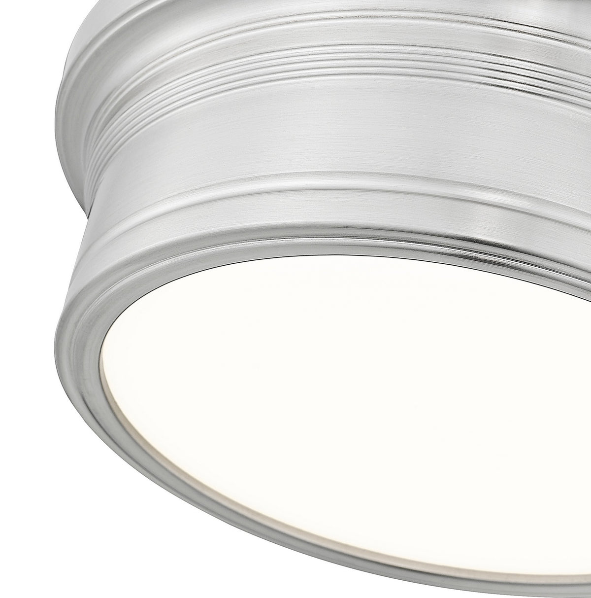 Plafonnier Bentley Nickel brossé, 12" – vue 2