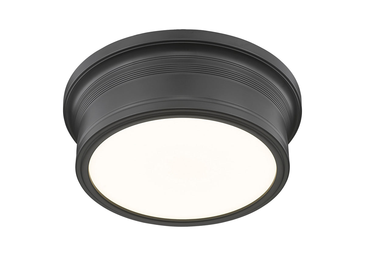 Plafonnier Bentley Noir mat, 12" – vue 2