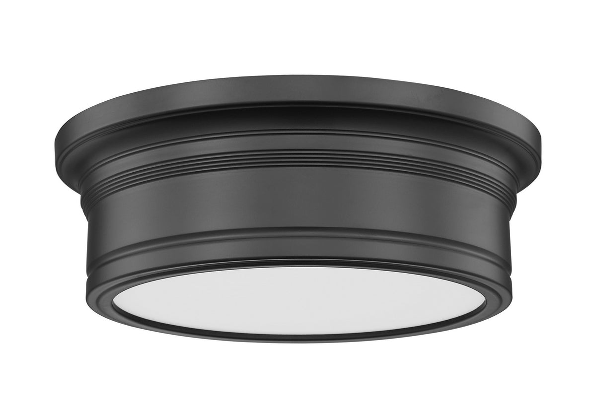Plafonnier Bentley Noir mat, 12" – vue 4