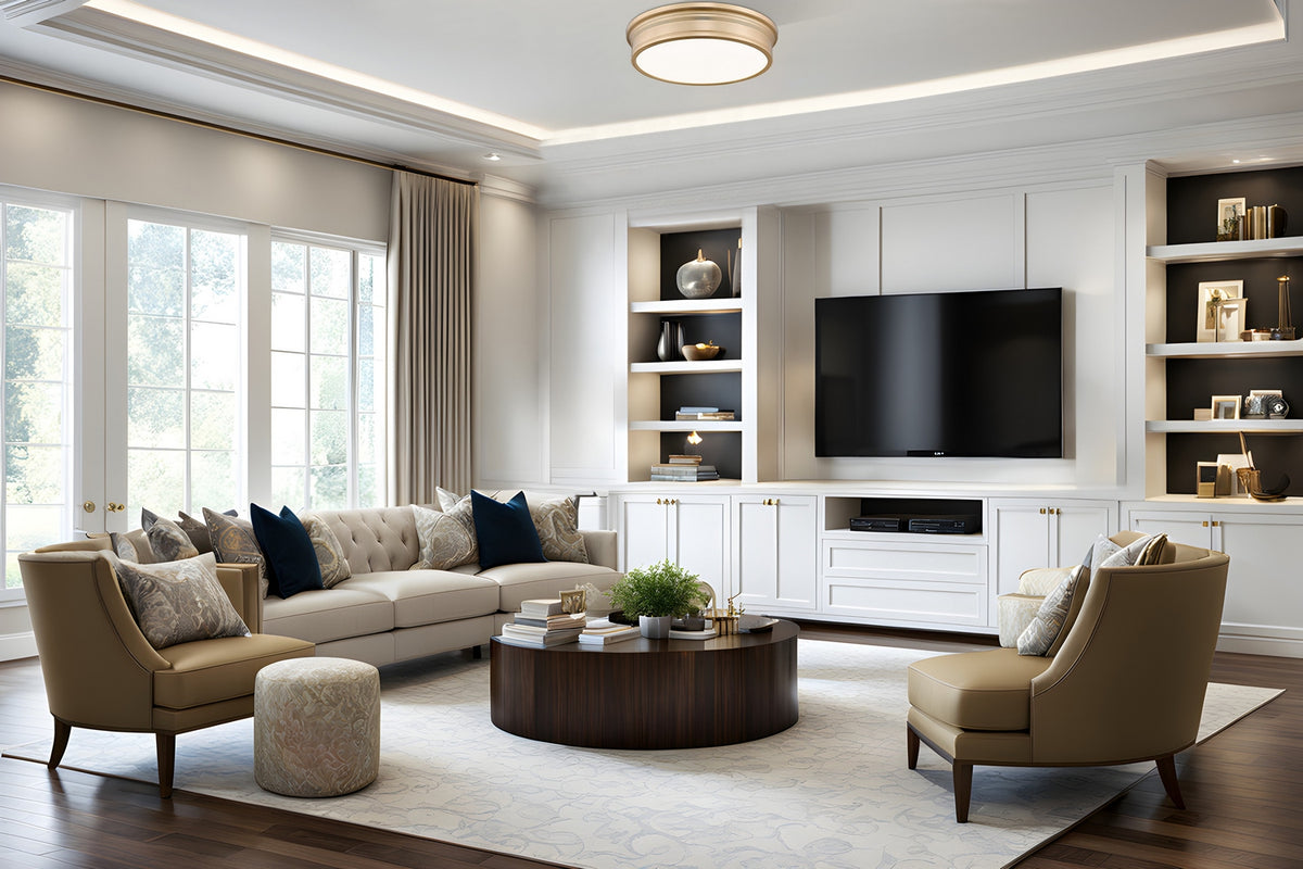 Plafonnier Bentley Or moderne, 20" – vue 7