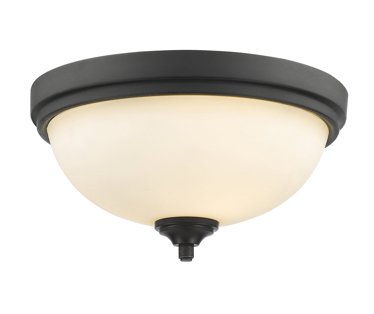 Plafonnier Bordeaux Bronze, 13" – Z-Lite