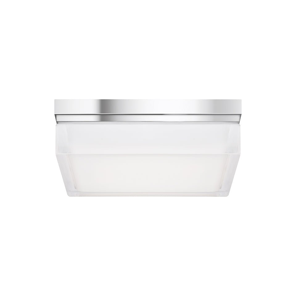 Plafonnier Boxie - Chrome 9" 2700K (Blanc chaud) by Tech Lighting | Luminaires & cie