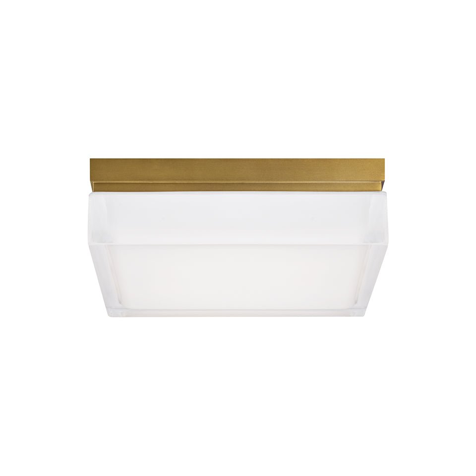 Plafonnier Boxie - Chrome 9" 3000K (Blanc doux) by Tech Lighting | Luminaires & cie