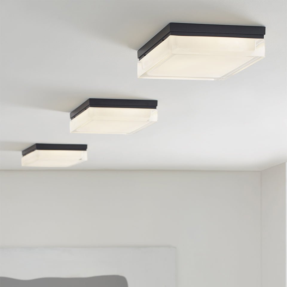 Plafonnier Boxie - Chrome 5.5" 2700K (Blanc chaud) by Tech Lighting | Luminaires & cie