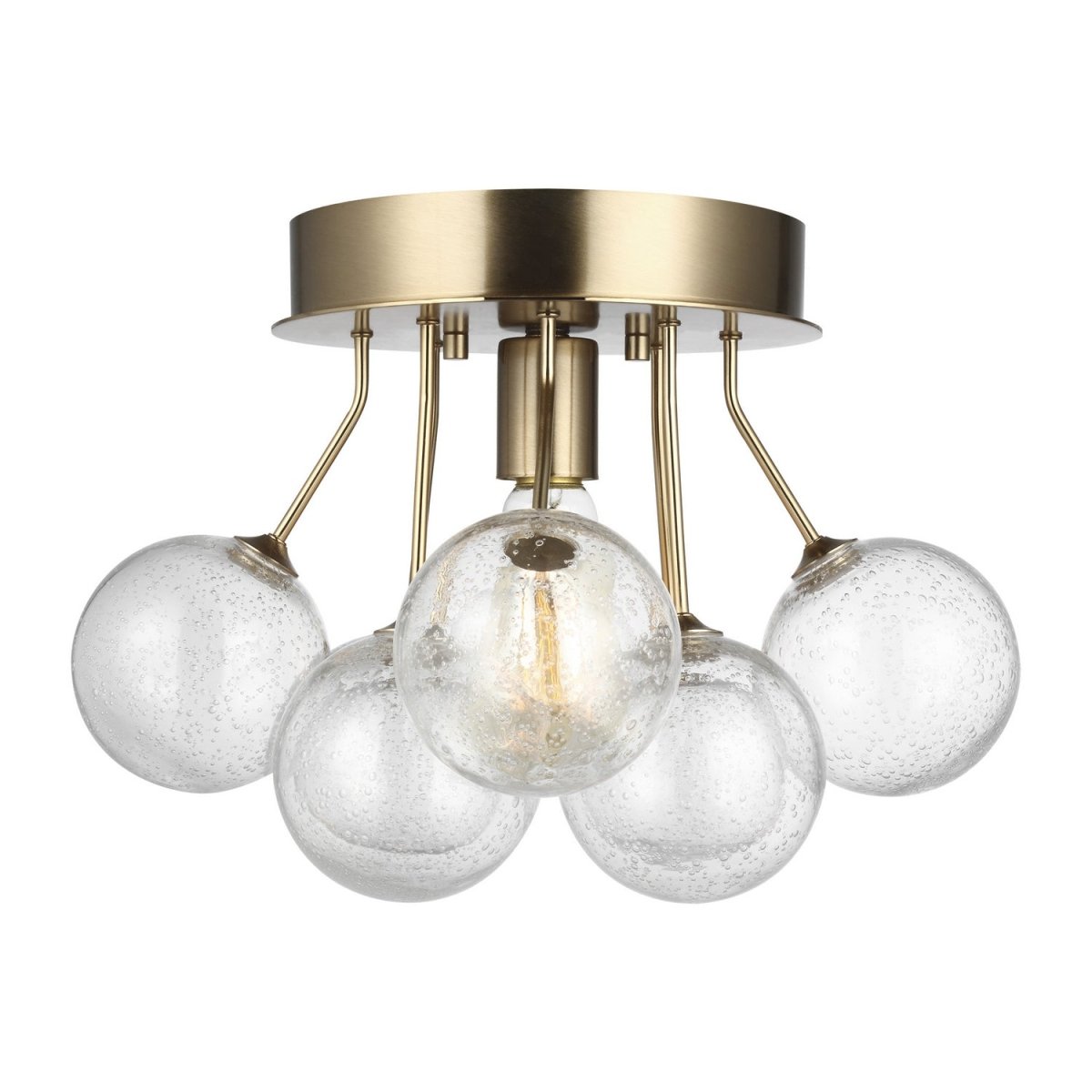 Plafonnier Bronzeville - Laiton satiné by Visual Comfort Studio | Luminaires & cie