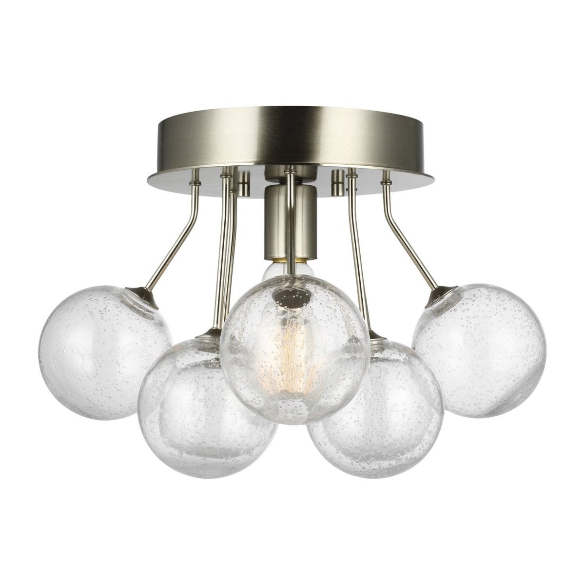 Plafonnier Bronzeville - Nickel brossé by Visual Comfort Studio | Luminaires & cie