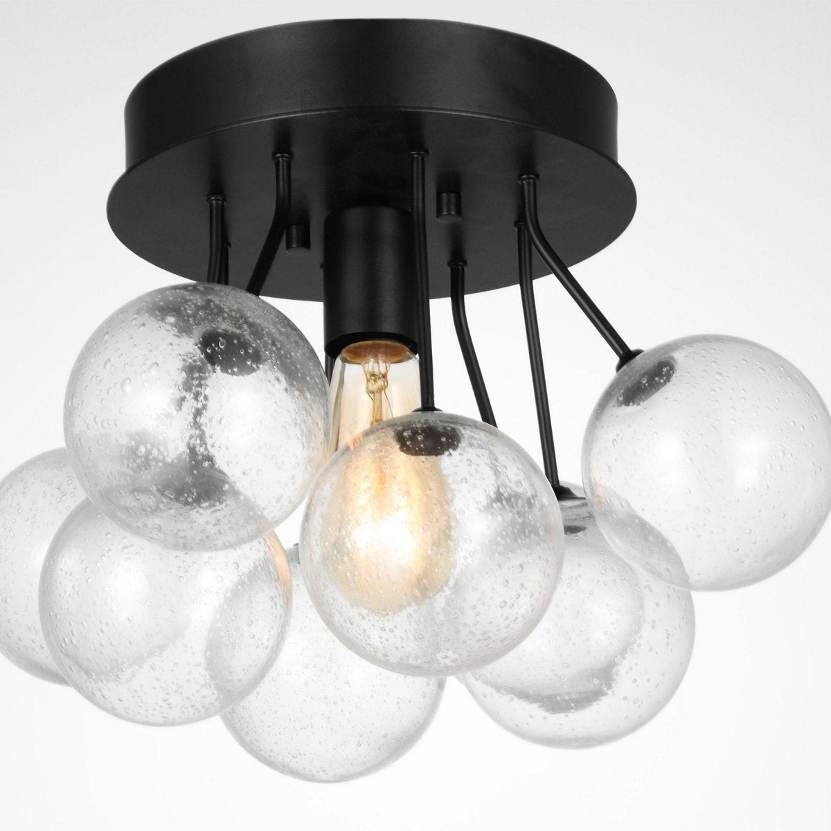 Plafonnier Bronzeville - Nickel brossé by Visual Comfort Studio | Luminaires & cie
