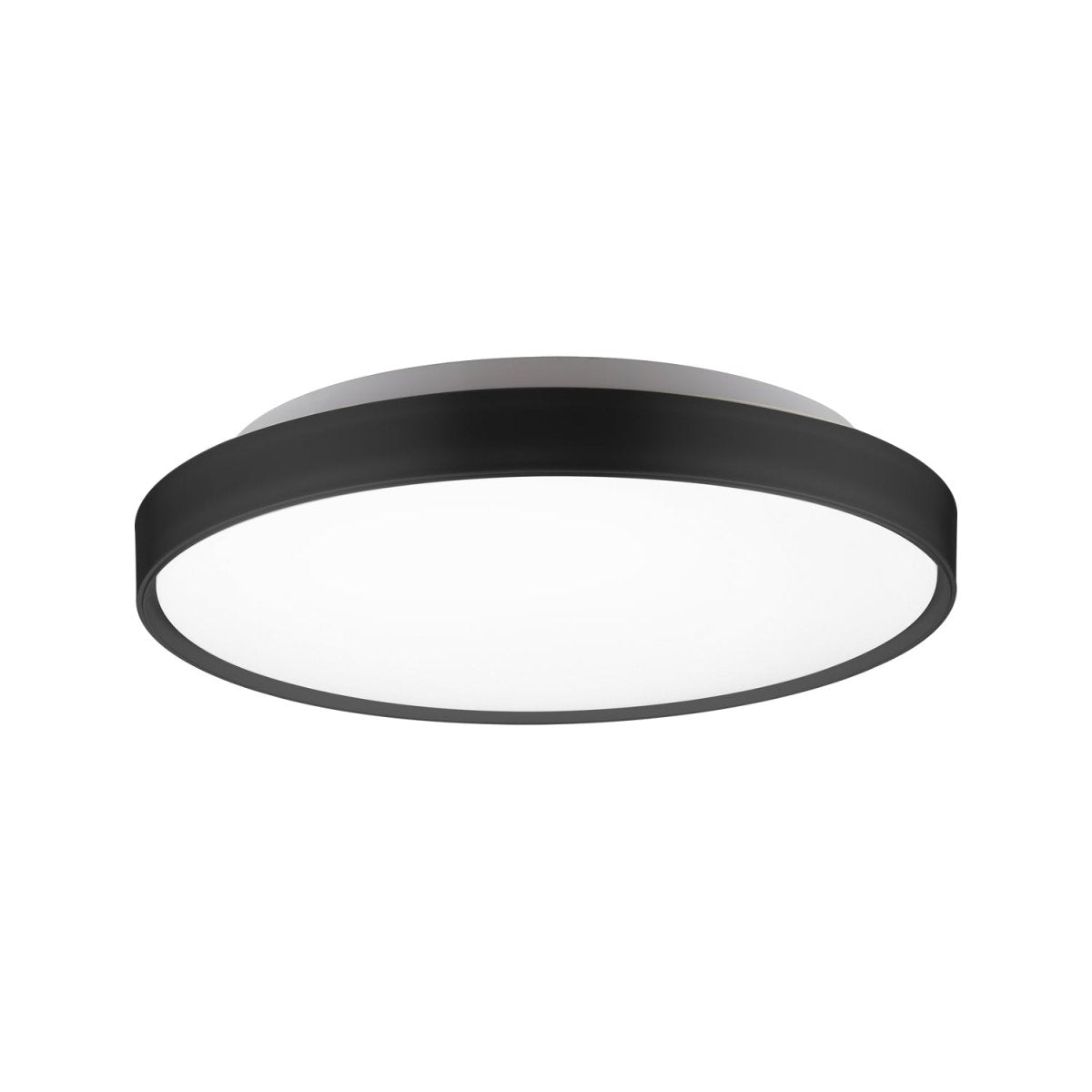 Plafonnier Brunswick - Noir 17 1/4" 5CCT/2700°K/3000°K/3500°K/4000°K/5000°K by Kuzco Lighting | Luminaires & cie