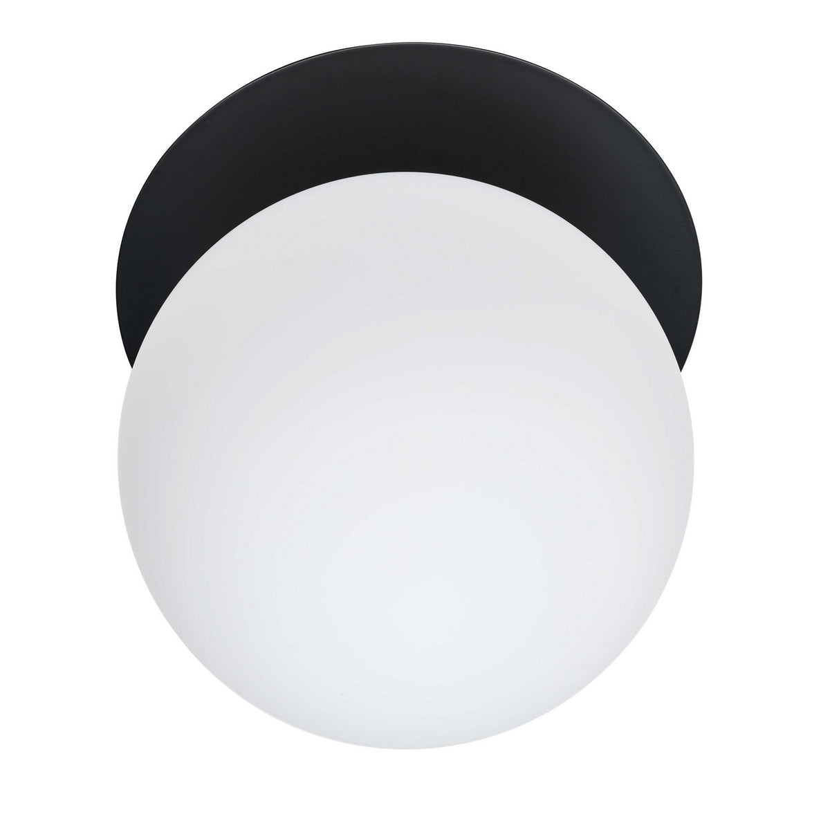 Plafonnier Burlat Blanc / Noir mat – Dainolite