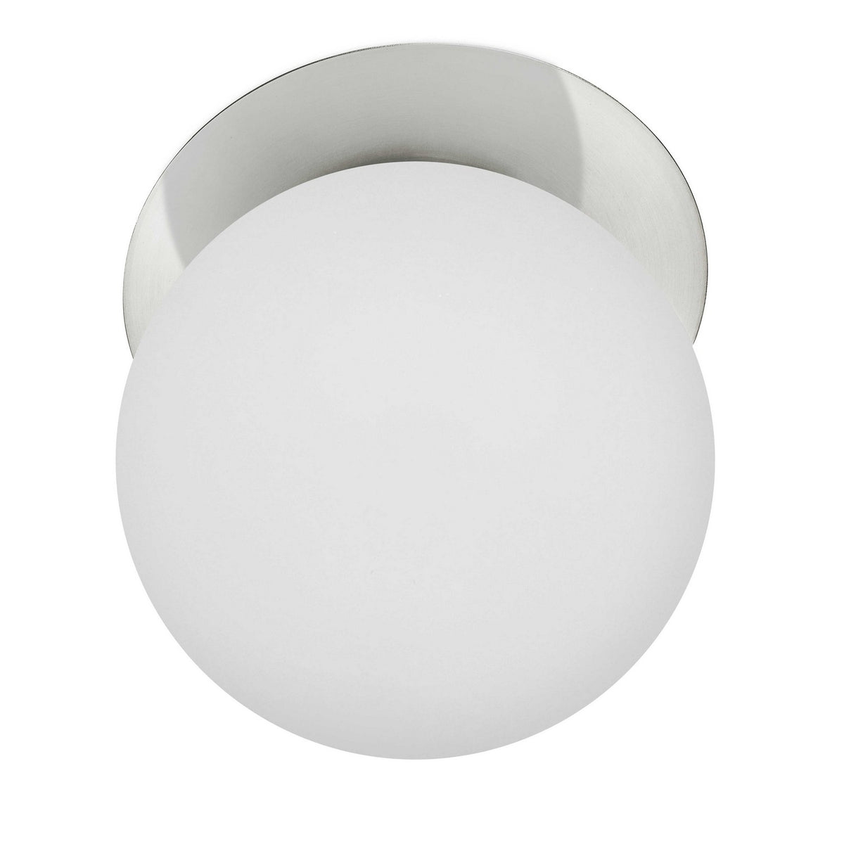 Plafonnier Burlat Blanc / Chrome poli – Dainolite