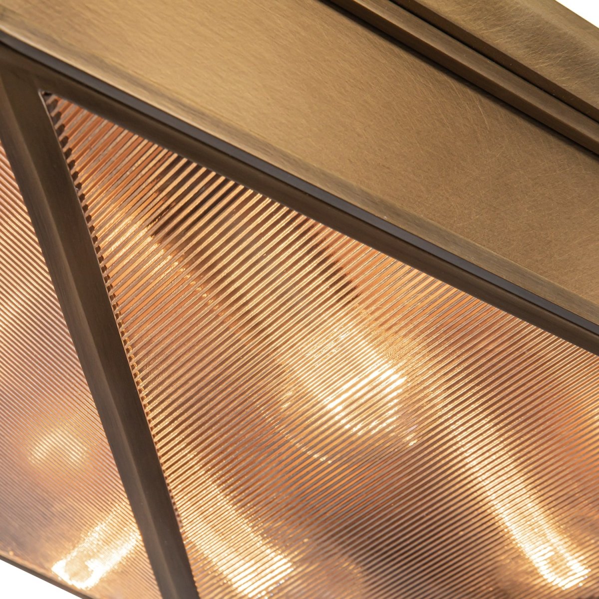 Plafonnier Cairo - Laiton vintage 18 5/8" by Alora Lighting | Luminaires & cie