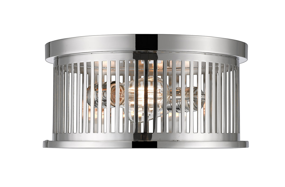 Plafonnier Camellia Nickel poli, 13 1/8" – Z-Lite