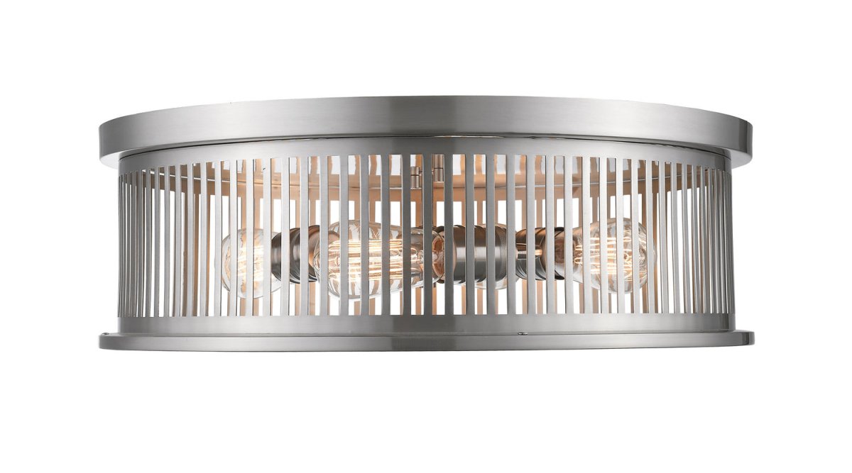 Plafonnier Camellia - Nickel brossé 20" by Z-Lite | Luminaires & cie