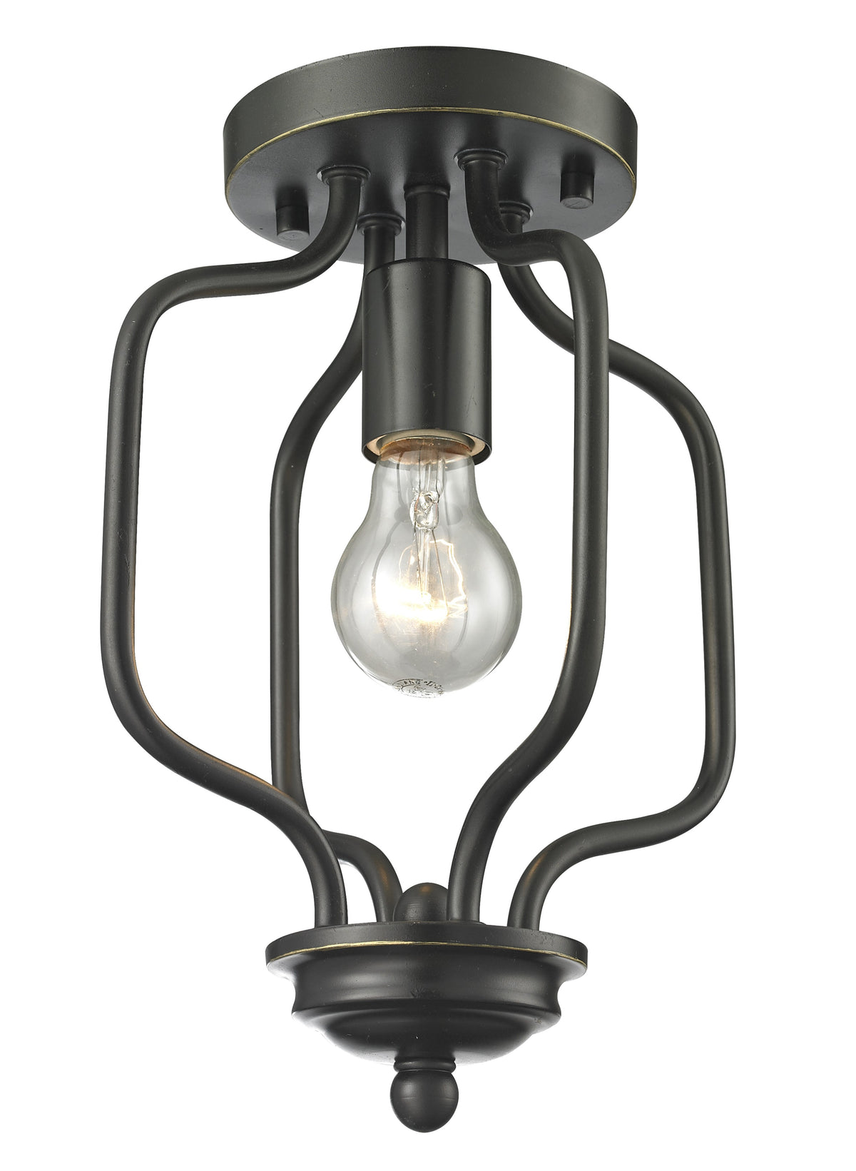 Plafonnier Cardinal Bronze vieilli, 12" – Z-Lite