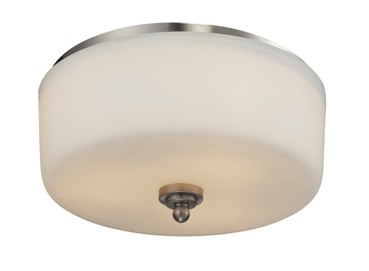 Plafonnier Cardinal Nickel brossé, 6 3/4" – Z-Lite