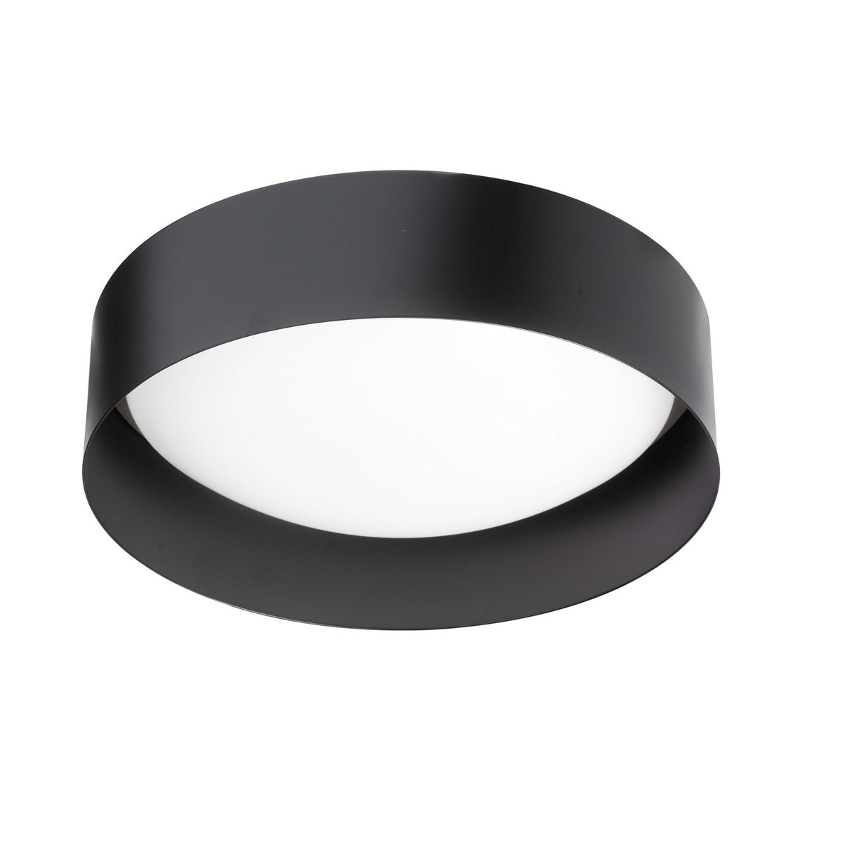 Plafonnier Carmen 11", Noir mat – Dainolite