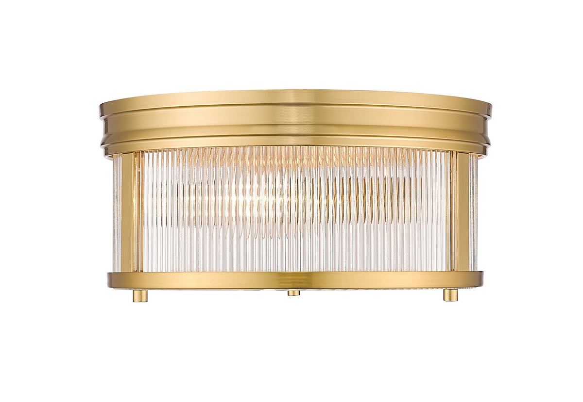 Plafonnier Carnaby Or moderne, 6 1/2" – Z-Lite