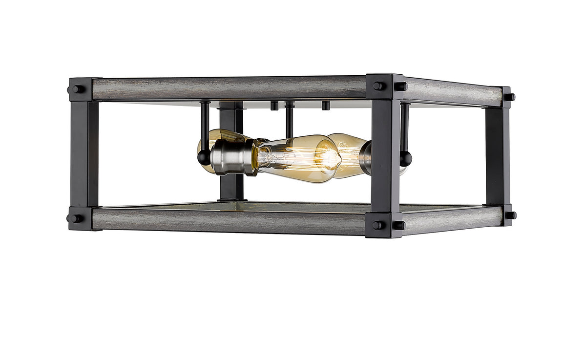 Plafonnier carré Kirkland 16 1/4" – vue 3
