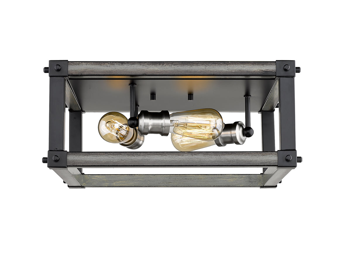 Plafonnier carré Kirkland 16 1/4" – vue 4