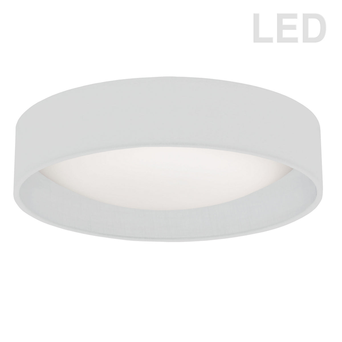 Plafonnier CFLD 15", Blanc – Dainolite