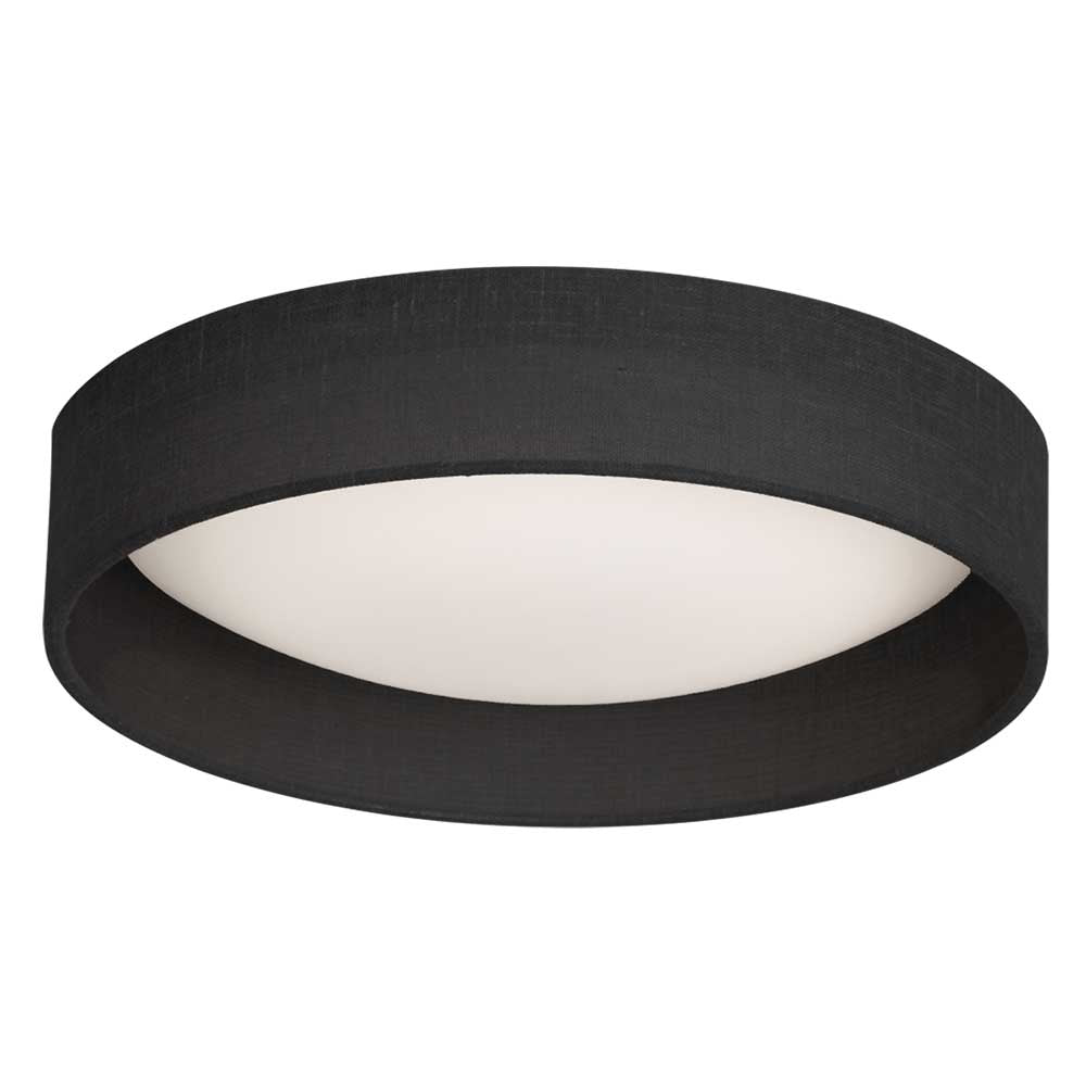 Plafonnier CFLD 15", Noir – Dainolite