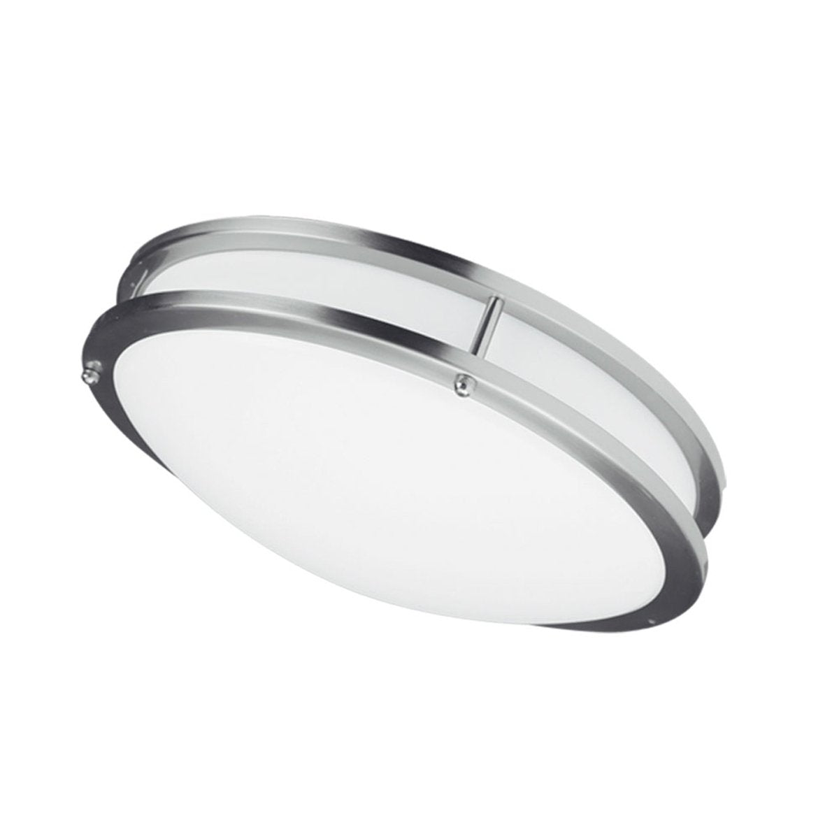 Plafonnier CFLED - Chrome satiné 4 1/4" by Dainolite | Luminaires & cie