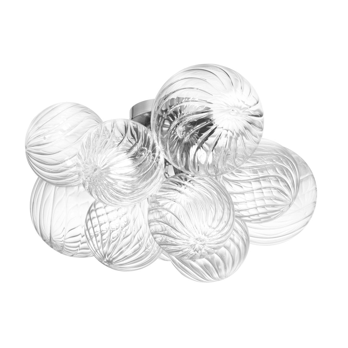 Plafonnier Charlize - Chrome poli by Dainolite | Luminaires & cie