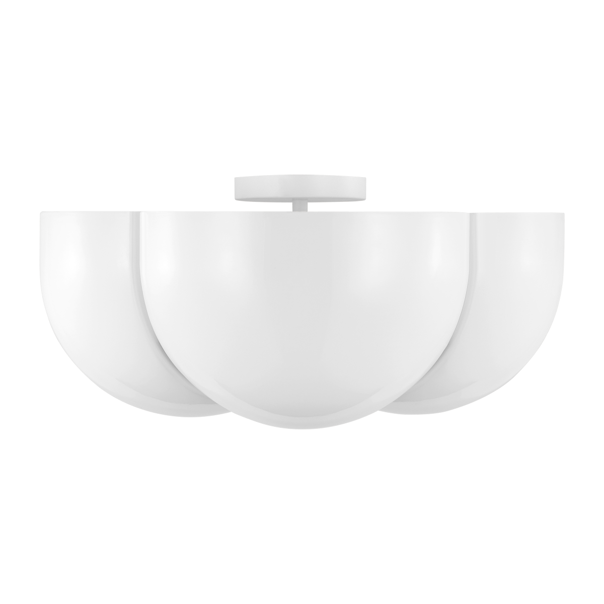 Plafonnier Cheverny - Blanc mat by Visual Comfort Studio | Luminaires & cie